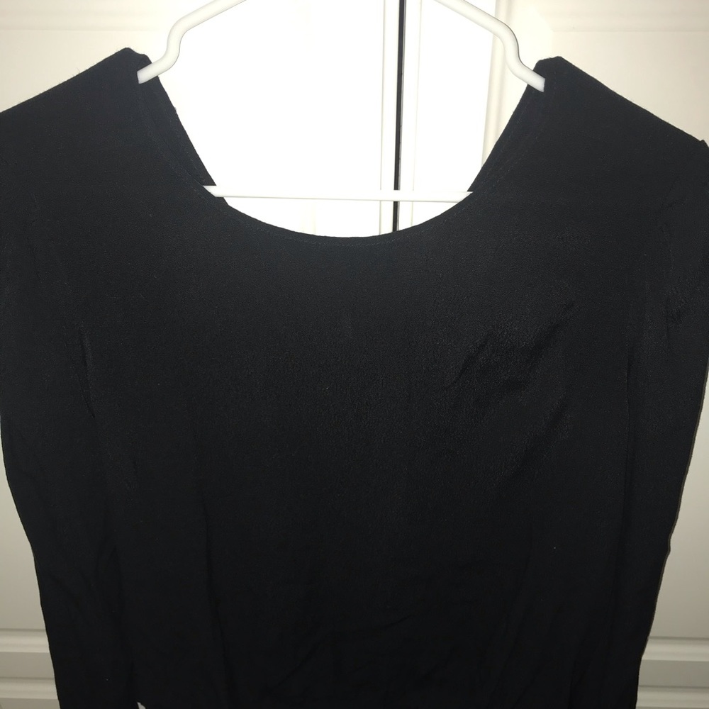 LOFT black blouse- NWT